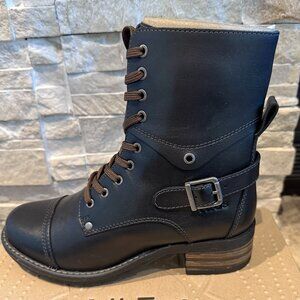 Taos | Crave | Black Leather Boots | US 7 | EU 37 | BRAND NEW w/ORIGINAL BOX
